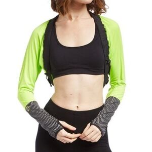 Moxie Cycling Yellow Reflective Bolero 🎉 Size M